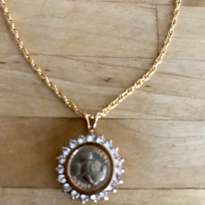 Mickey Mouse Walt Disney pendant and necklace